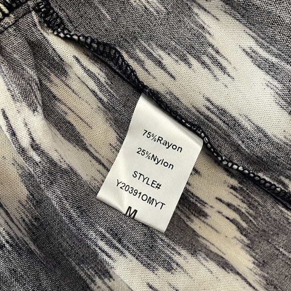 Tuckernuck Pomander Place Kenzo Dress Medium‎ Navy Ikat Tiered Preppy Shift - Picture 5 of 10